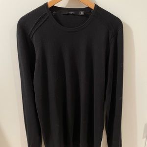 J Brand Black Knit Sweater